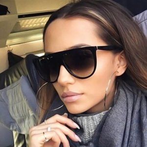Retro Big Frame Sunglasses
